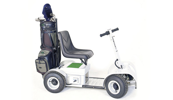 motorised golf buggy